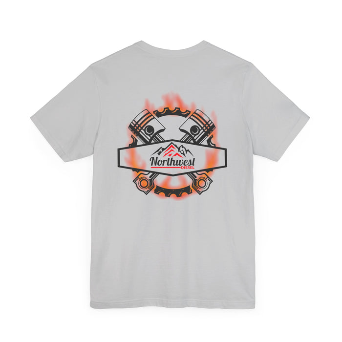 Flame Jersey Short Sleeve Tee Men's