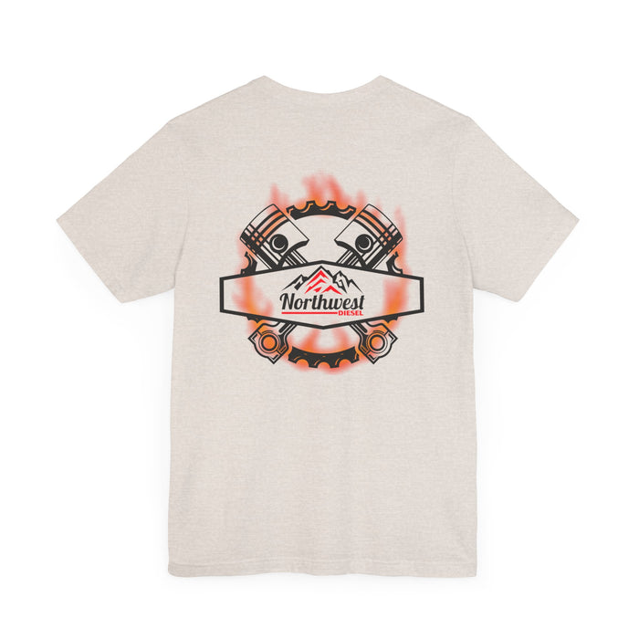 Flame Jersey Short Sleeve Tee Men's