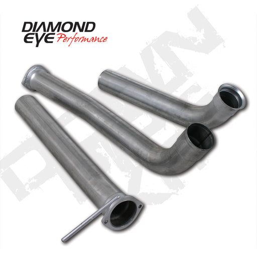 Diamond Eye 3.5" Aluminized Off-Road Down Pipe Kit - Northwest Diesel