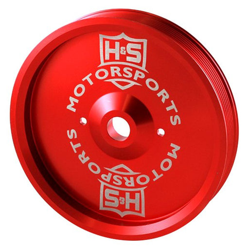 H&S Motorsports DUAL CP3 PULLEY (WITH DUAL HIGH PRESSURE FUEL KIT) RED