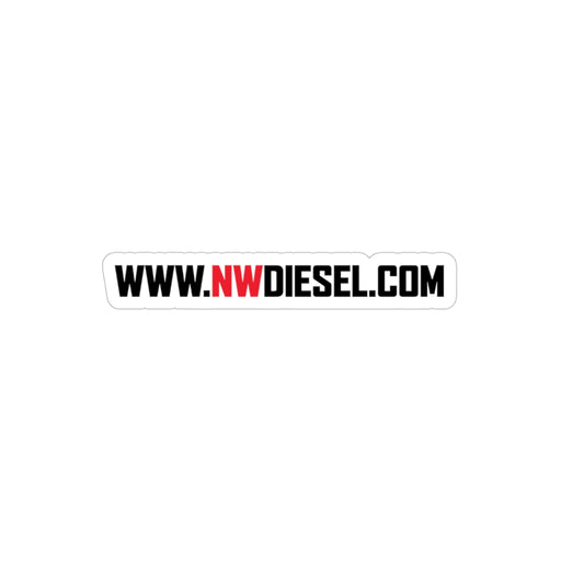 Northwest Diesel Transparent Outdoor Stickers, Die-Cut, 1pcs
