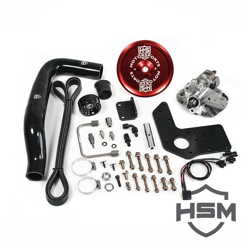 H&S Motorsports DUAL HIGH PRESSURE FUEL KIT (RED PULLEY)