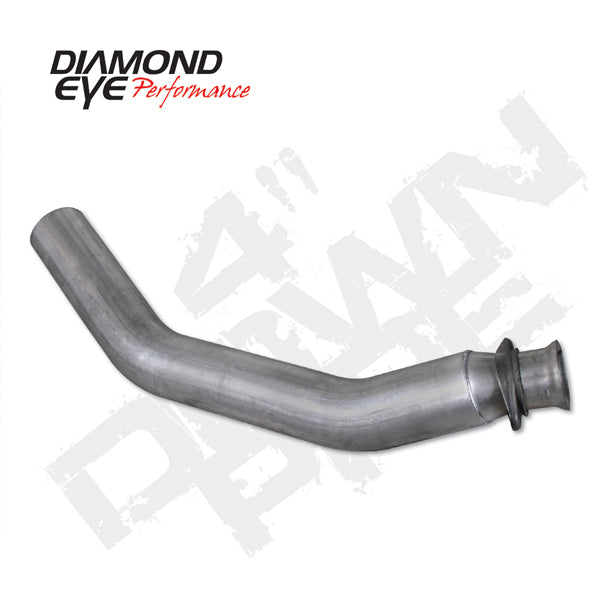 Diamond Eye Performance 4" Aluminized Exhaust Down Pipe - Northwest Diesel