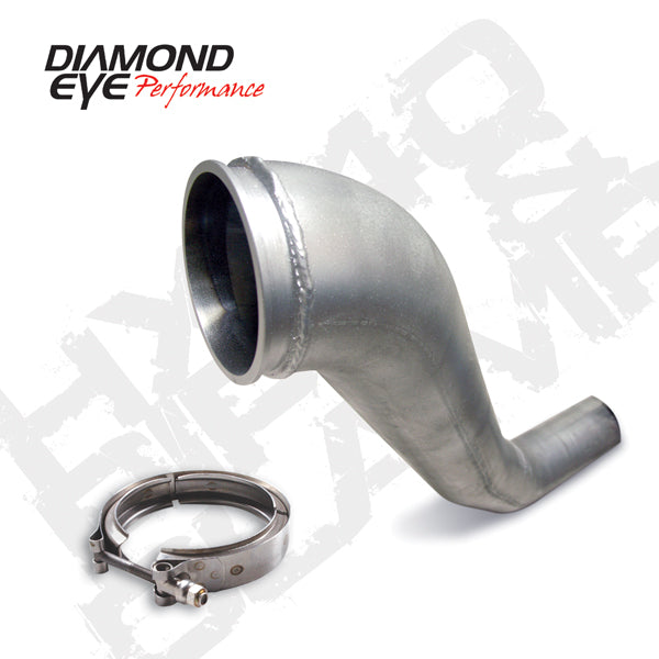 Diamond Eye Aluminized HX40 Turbo Direct Pipe & V-Band - Northwest Diesel
