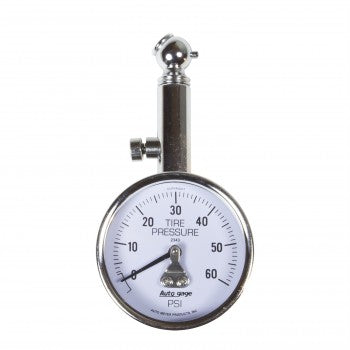 Auto Meter Mechanical Tire Pressure Gauge (0 - 60 PSI) - Northwest Diesel