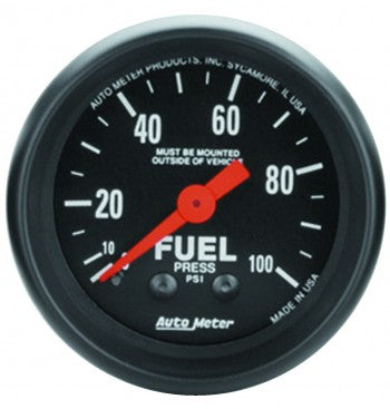 Auto Meter Mechanical Fuel Pressure Gauge 0-100 PSI - Northwest Diesel