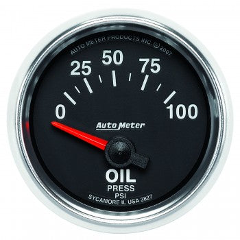 Auto Meter Air Core Oil Pressure Gauge 0-100 PSI, GS - Northwest Diesel