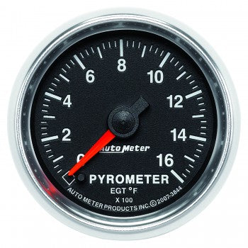 Auto Meter Digital Pyrometer Gauge 0-1600 °F, GS - Northwest Diesel