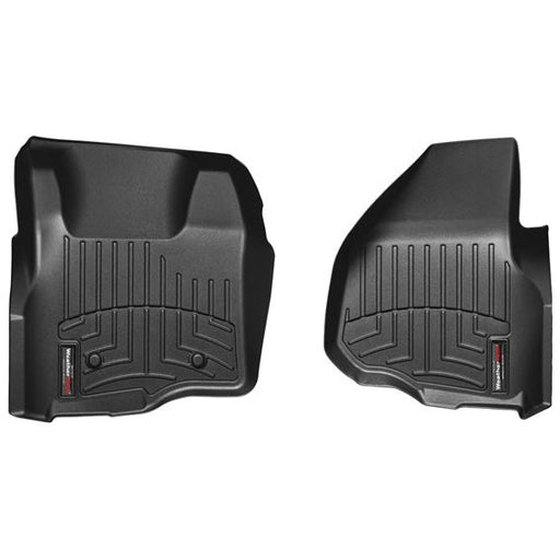 Weathertech (EXTENDED/CREW CAB - W/O 4X4 FLOOR SHIFTER W/O RAISED DEAD PEDAL)  FRONT