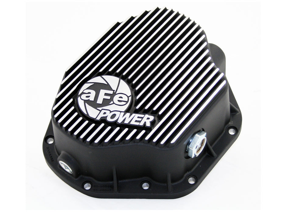 AFE Power Rear Differential Cover, Machined Fins; Pro Series - Northwest Diesel