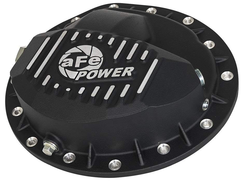 AFE Power Front Differential Cover, Machined Fins; Pro Series - Northwest Diesel