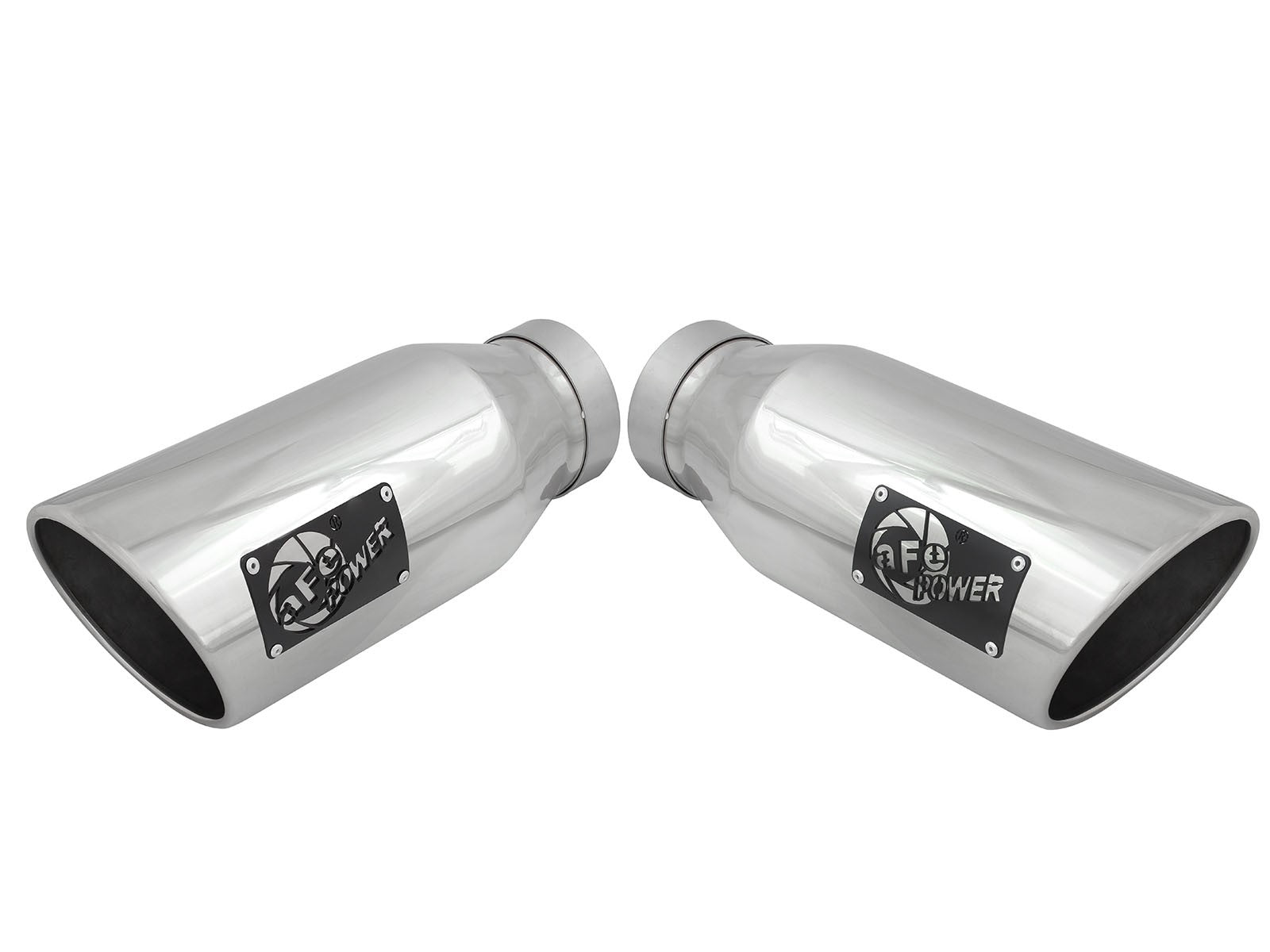 AFE Power MACH Force-Xp 4" Polished Stainless Steel Exhaust Tip Set - Northwest Diesel