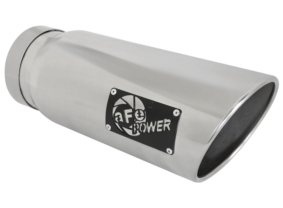 AFE POWER MACH Force-Xp 6" Polished Stainless Steel Exhaust Tip - Northwest Diesel