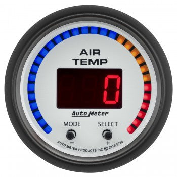 Auto Meter Dual Channel Air Temp Gauge 100-300 °F, Phantom Series - Northwest Diesel