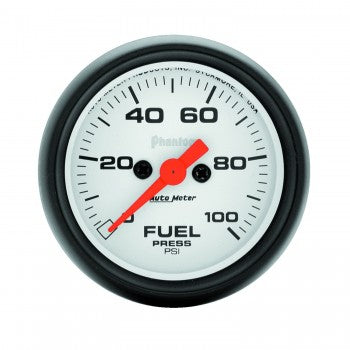 Auto Meter Digital Stepper Motor Fuel Pressure Gauge 0-100 PSI, Phantom Series - Northwest Diesel