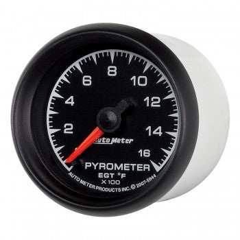 Auto Meter Digital Stepper Motot Pyrometer Gauge 0-1600 °F, Phantom Series - Northwest Diesel