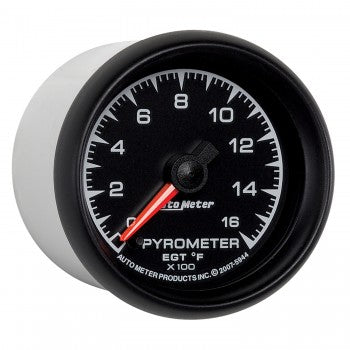 Auto Meter Digital Stepper Motot Pyrometer Gauge 0-1600 °F, Phantom Series - Northwest Diesel