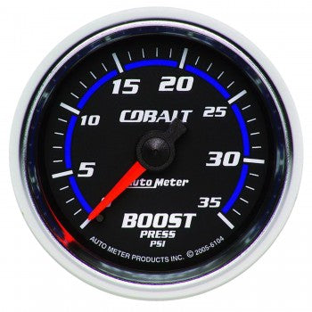 Auto Meter Mechanical Boost Gauge 0-35 PSI, Cobalt - Northwest Diesel