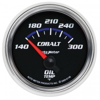 Auto Meter Oil Temperature Gauge 140-300 °F, Cobalt - Northwest Diesel