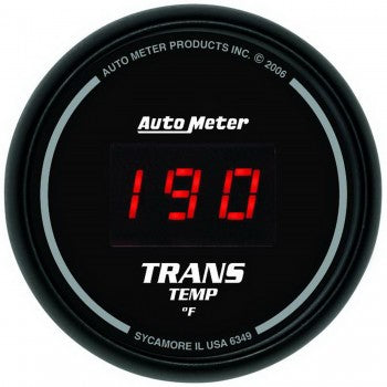 Auto Meter Digital Transmission Temp Gauge 0-340 °F, Sport Comp - Northwest Diesel