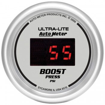 Auto Meter Boost Gauge 5-60 PSI, Ultra-Lite Digital - Northwest Diesel