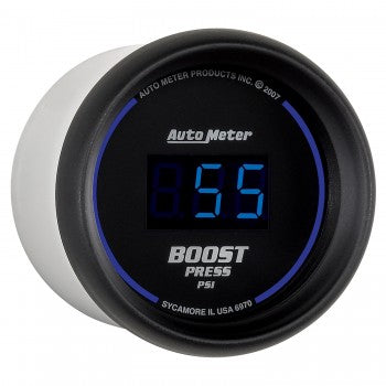 Auto Meter Boost Gauge 5-60 PSI, Cobalt Digital - Northwest Diesel
