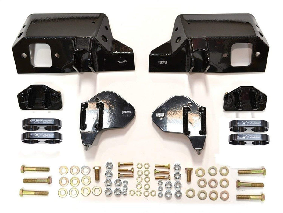 CST Dual Shock Brackets With Black Clamps - Northwest Diesel