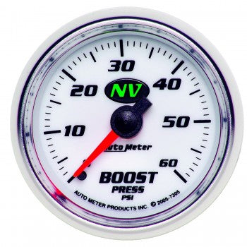 Auto Meter Mechanical Boost Gauge 0-60 PSI, NV - Northwest Diesel