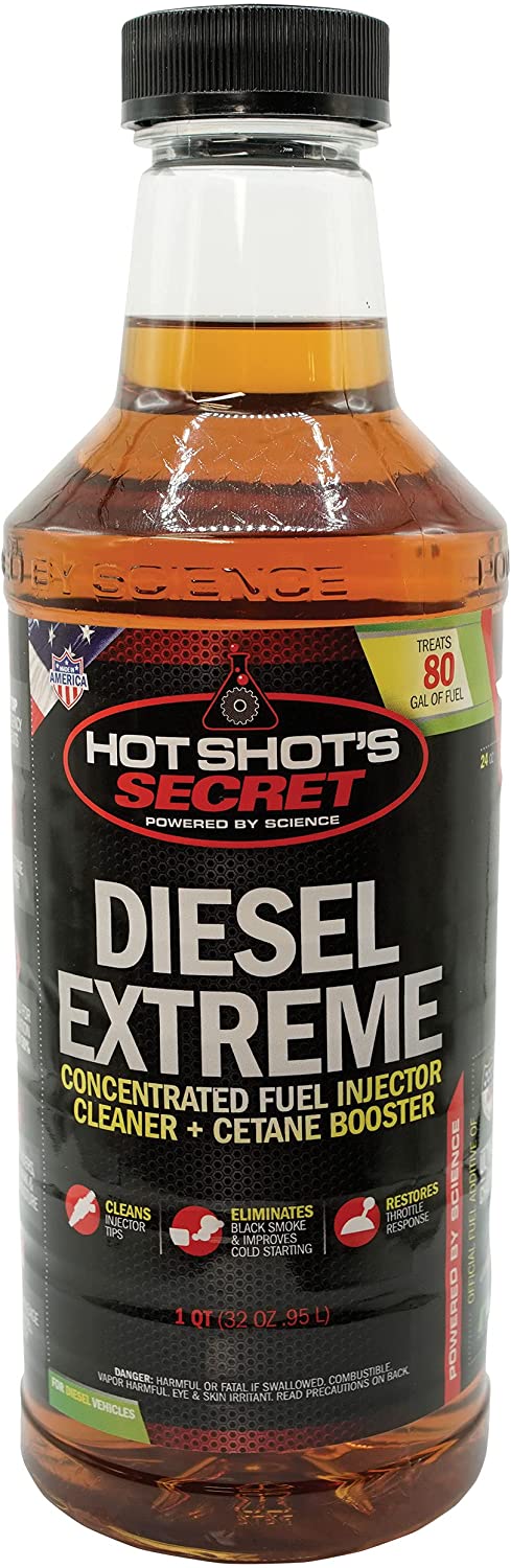 Hot Shot's Secret Diesel Extreme, 1 Qt (Packaging May Vary) (P040432Z)  Amber, 32 Fluid Ounce