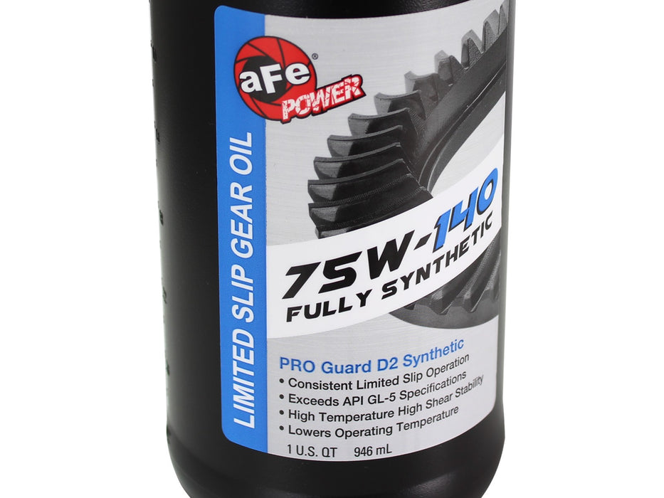 AFE Power Chemicals Pro Guard D2 Synthetic Gear Oil, 1 Quart; 75W-140 - 12 pack - Northwest Diesel