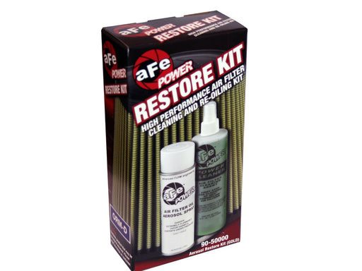 AFE Power Air Filter Restore Kit: 6.5 oz Oil & 12 oz Power Cleaner (Aerosol Spray Oil) - Northwest Diesel