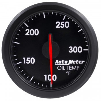 Auto Meter Black Oil Temp Gauge, AirDrive Series - Northwest Diesel