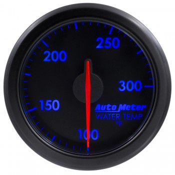 Auto Meter Black Water Temp Gauge 100-300°F,  AirDrive Series - Northwest Diesel