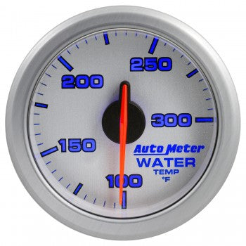 Auto Meter Silver Water Temp Gauge 100-300°F,  AirDrive Series - Northwest Diesel