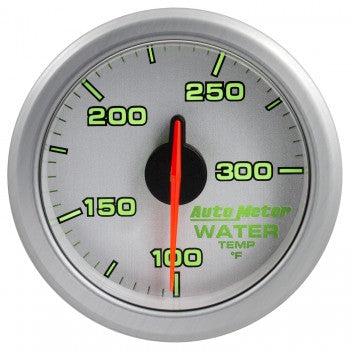 Auto Meter Silver Water Temp Gauge 100-300°F,  AirDrive Series - Northwest Diesel
