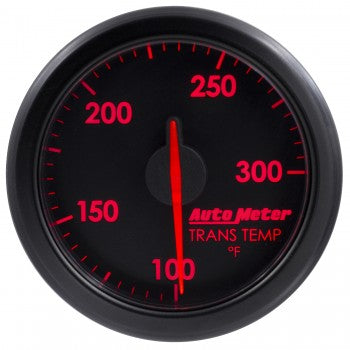 Auto Meter Black Transmission Temp Gauge 100-300°F,  AirDrive Series - Northwest Diesel