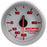 Auto Meter Silver Boost/Vac Gauge 30 inHg/30 PSI, AirDrive Series - Northwest Diesel