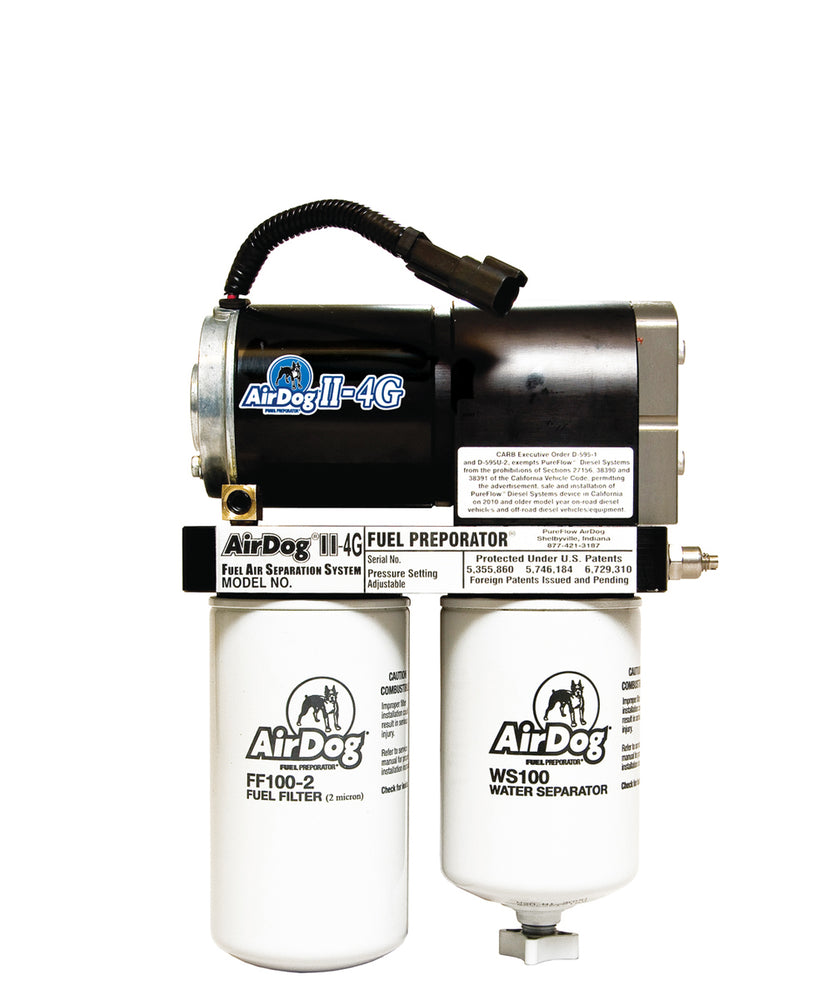 AirDog II-4G Fuel Air Separation System DF-165-4G/DF-200-4G