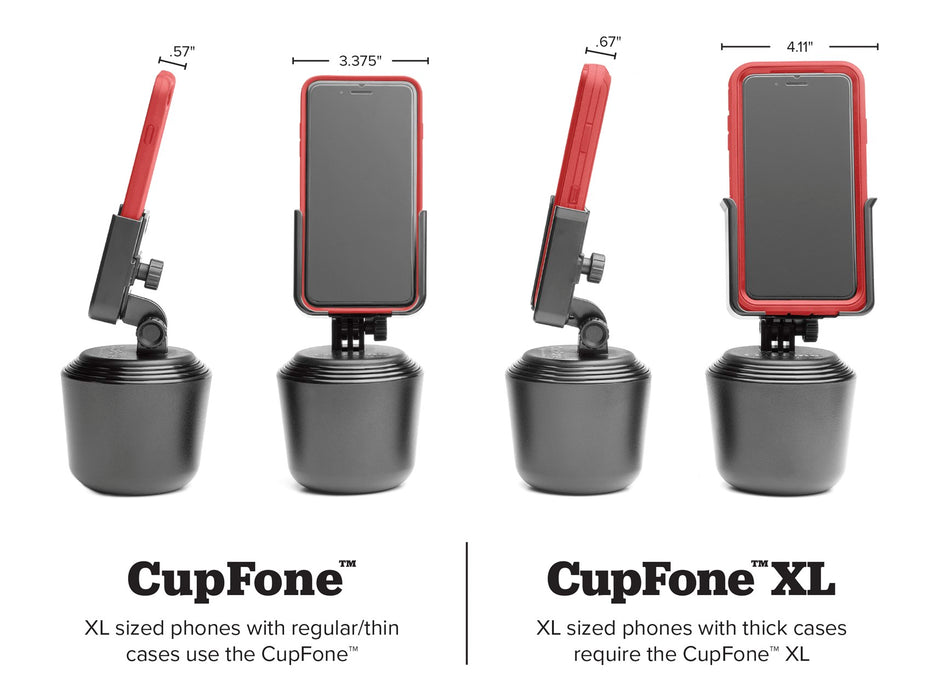 Weathertech CupFone for XL sized phones with thicker cases