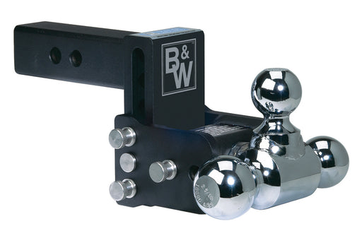 BW Trailer BLACK TOW & STOW 6IN MODEL 3IN DROP 3.5IN RISE TRI-BALL