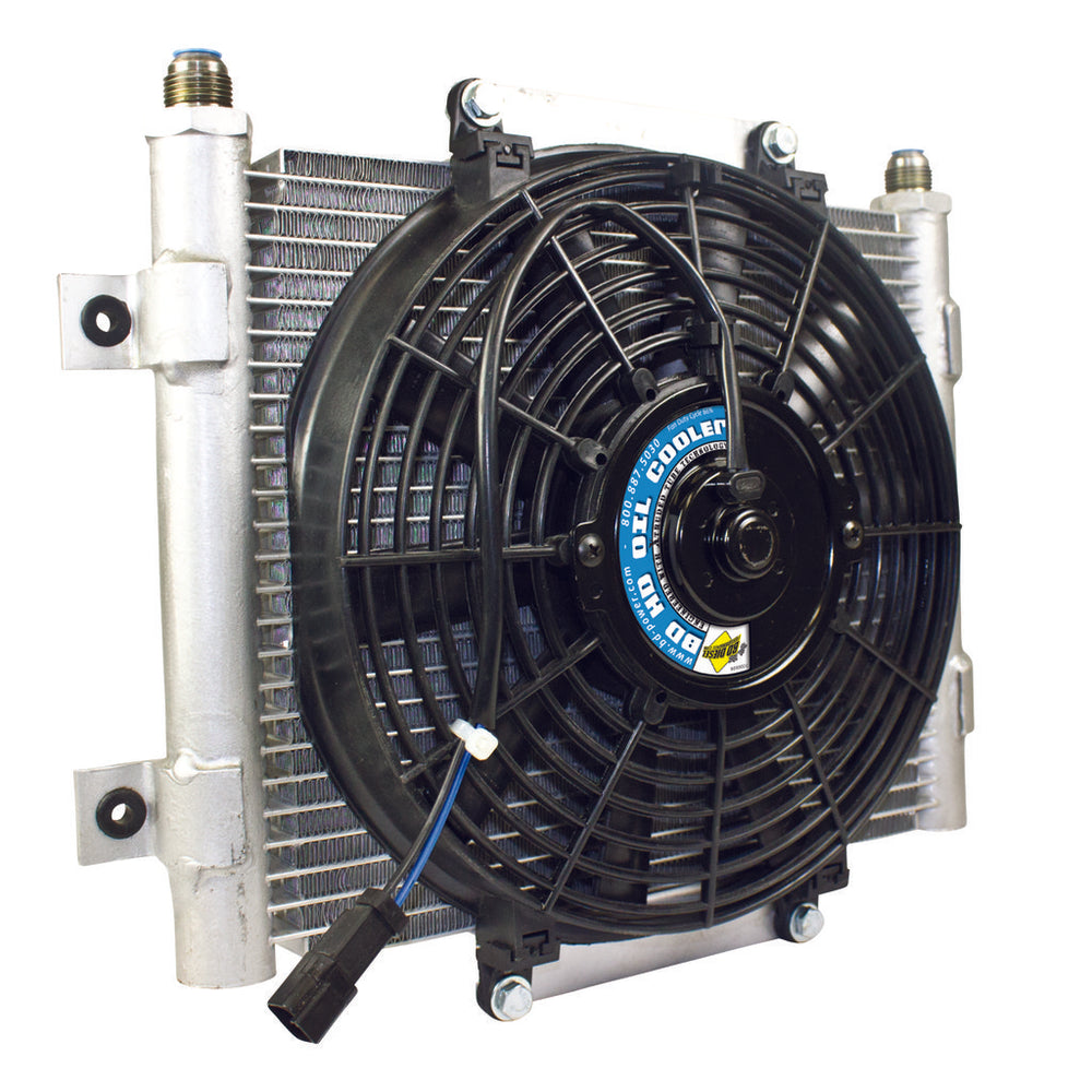 BD Diesel Xtrude Transmission Cooler with Fan | Universal - Northwest Diesel