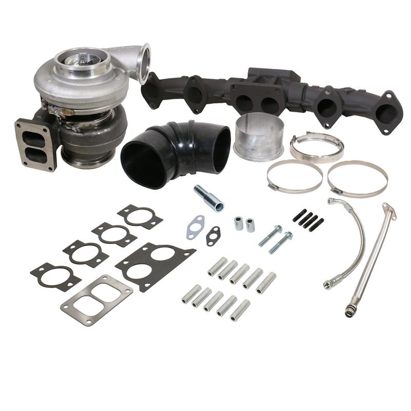 ISX TURBOCHARGER & MANIFOLD PACKAGE (USA) - S400SX4 78MM / 96MM 1.32 A/R - PRE-2002 ENGINES