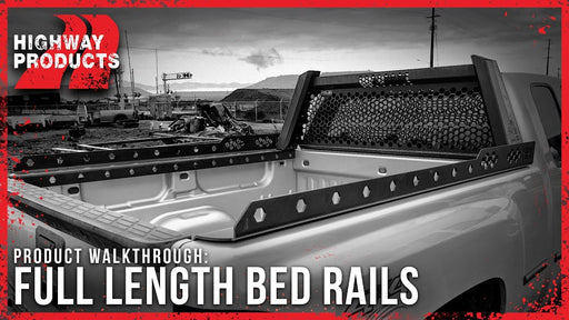 HIGHWAY PRODUCTS 76IN BED RAILS FOR SHORT BED