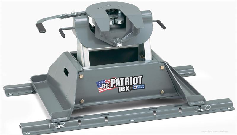 BW Trailer Patriot 5th Wheel Hitch (KIT)18K FULLY WELDED 5TH WHEEL UNIT(RAILS SOLD SEPERATELY)